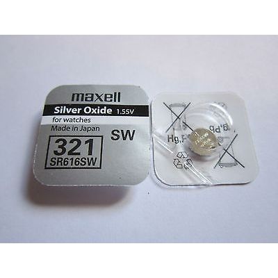   - MAXELL SR616 SW (321)