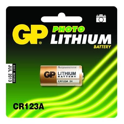 Элемент питания GP Lithium CR123A BL-1