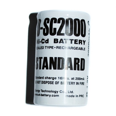 D-SC2000 STANDARD NiCd 2000mAh 23,0*43,0mm
