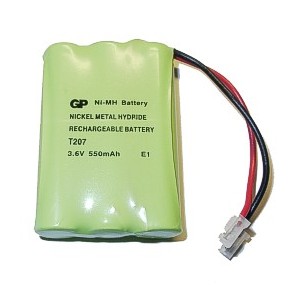 Аккумулятор GP T207 BL-1 ( NiMh, 3, 6 V, 550 mAh)