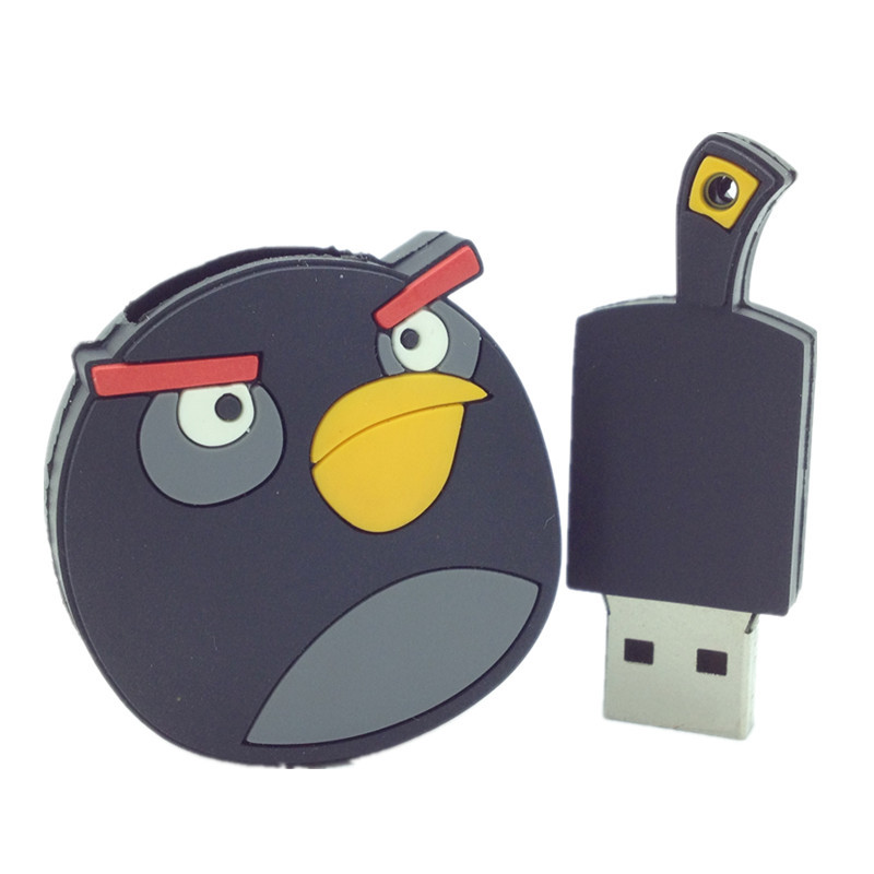 USB  8GB Black Birds