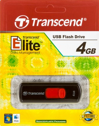USB  4GB TRANSCEND JF 500
