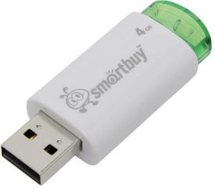 USB  4GB SMARTBUY Click Green