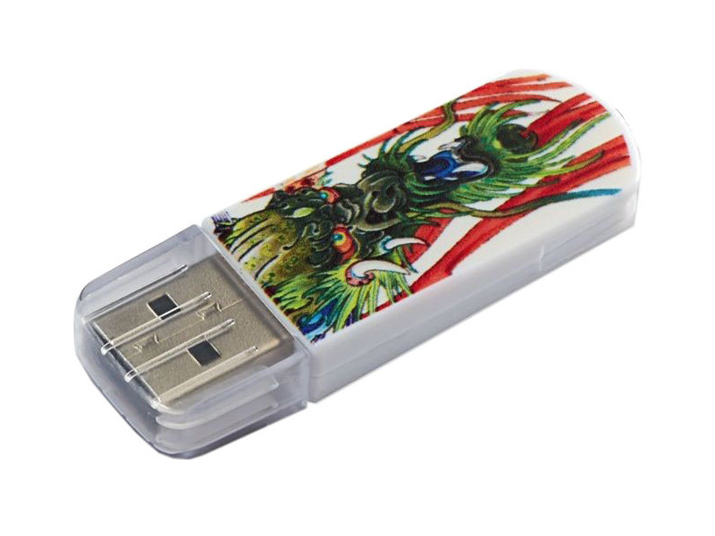 USB накопитель 8GB VERBATIM Mini Tattoo Edition Dragon