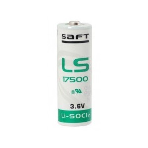 SAFT LS17500 (3.6V 3600 mAh A  , made in France)