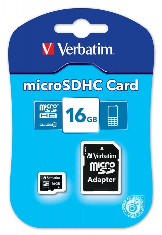   micro SDHC 16GB class10 VERBATIM  SD