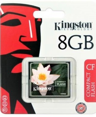   Compact Flash 8GB KINGSTON