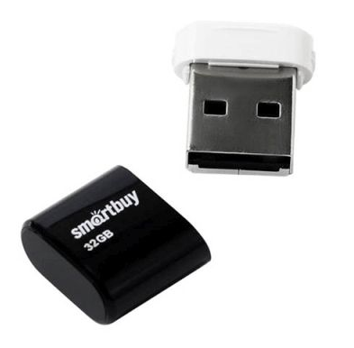 USB накопитель 32GB SMARTBUY LARA Black