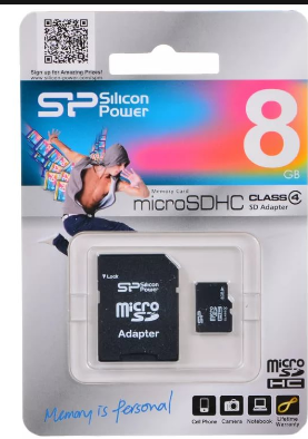  micro SDHC 8 Gb class10 SILICON POWER