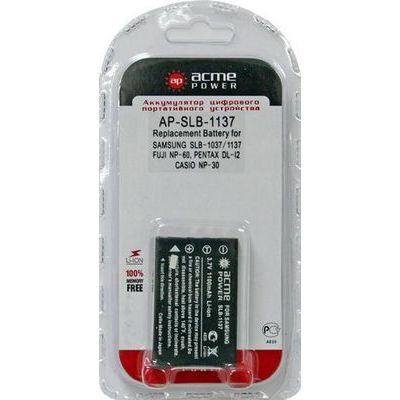  AcmePower SLB-1137 3.7V, 1050mAh, Li-ion SAMSUNG