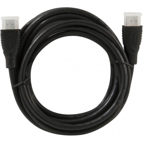 Кабель HDMI Cablexpert CCF2-HDMI4-1M (1м, v2.0, 19M / 19M, черный, позол. разъемы, экран, 2 ферритовых кольца, пакет)