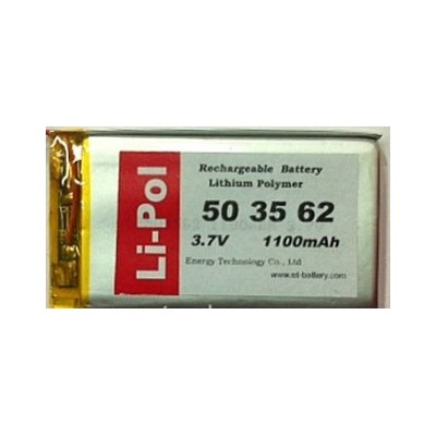 LP503562 Li-POL 3,7V 1100mAh
