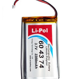 LP604374 ( Li-POL 3, 7V 2200mAh )