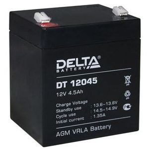  DELTA DT12045 12V 4.5Ah, 90x70x107mm