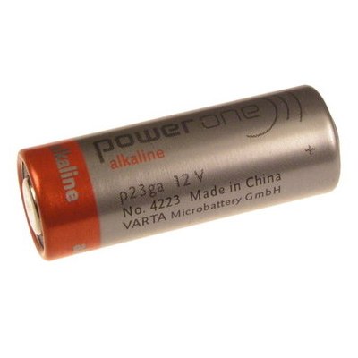 VARTA 23A P23GA Alkaline Cylindrical Battery Zn-MnO2 12V / 50mAh