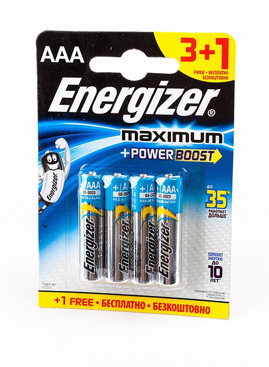 Элемент питания ENERGIZER INDUSTRIAL LR03 BL-4