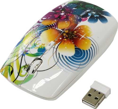   SmartBuy 327AG Flowers Full-Color Print, , USB, 3  (SBM-327AG-FL-FC)