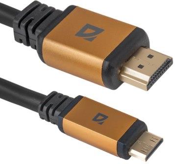  DEFENDER HDMI07-06PRO (ver. 1.4) HDMI M/miniHDMI M, 1.8, BL (80)