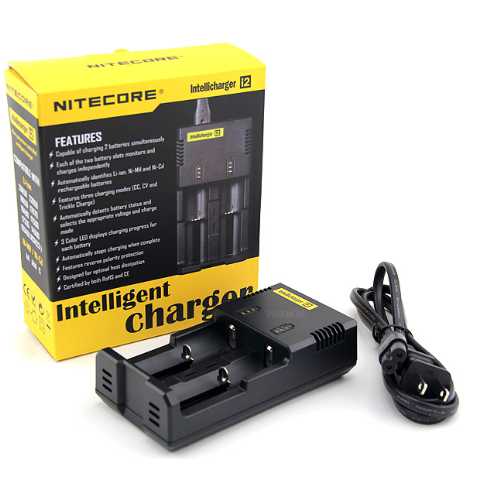   NITECORE i2  Li-Ion, Ni-MH, Ni-Cd