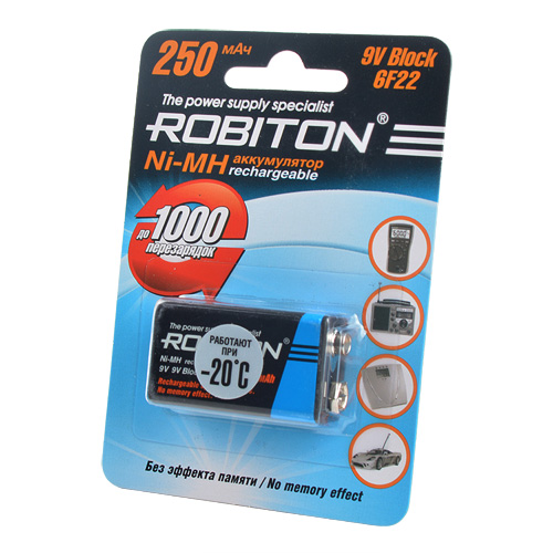  ROBITON  9V 250mAh