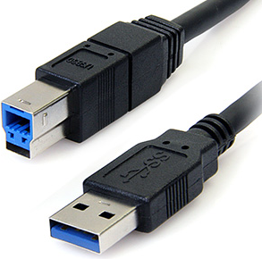 Кабель 5bites UC3010-018M USB3.0 AM / BM 1, 8м