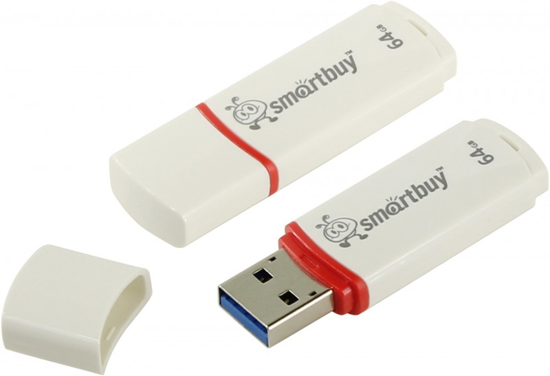 USB  64GB SMARTBUY Crown White