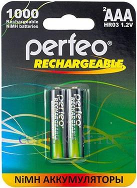  PERFEO HR03 NiMH 1.2V 1000mAh  2 