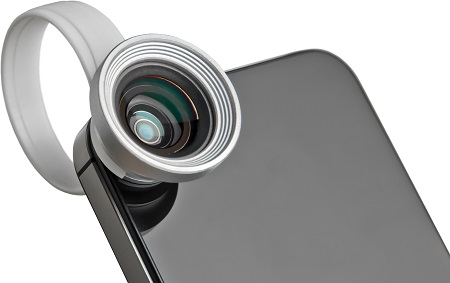Линза DEFENDER Lens 2 in 1 макро + широкий угол (для смартфонов и планшетов) (Арт.29999)