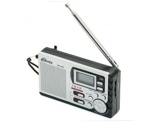 Радиоприемник RITMIX RPR-3021 Black (AM/FM, 2AAA)