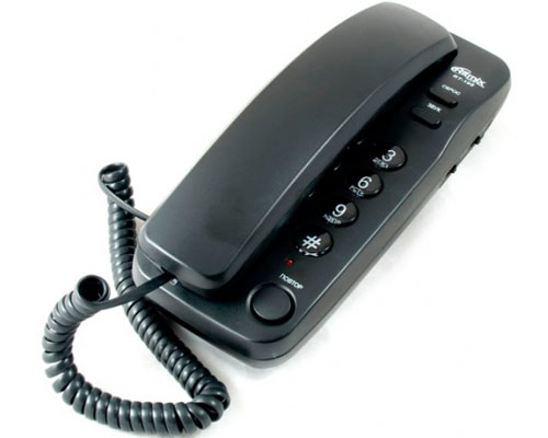Телефон RITMIX RT-100 Black