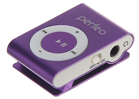    PERFEO Music Clip Titanium  VI-M001 Purple