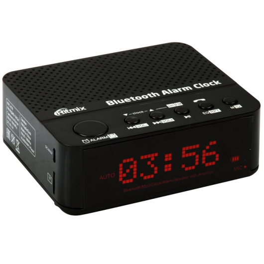  RITMIX RRC-818 Black ( , Bluetooth,  FM: 64-108) !