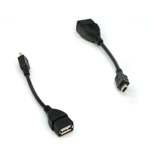 Кабель PERFEO USB2.0 AF->mini USB 5pin, 0.5м (U4201)