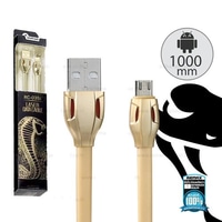 Remax Laser microUSB cable gold RC-035m !