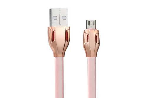 Remax Laser microUSB cable rose gold RC-035m