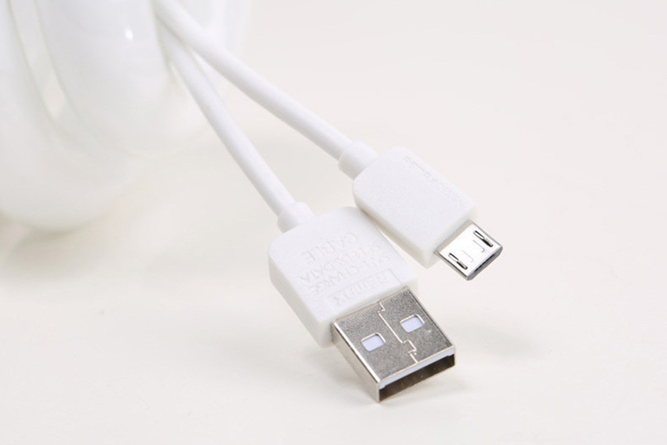 Remax Light microUSB cable white 1 RC-06m !