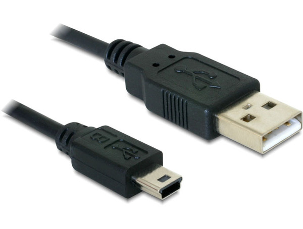 Кабель PERFEO USB2.0 AM->mini USB 5pin, 1.8м (U4302)