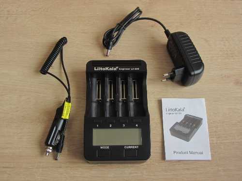 Зарядное устройство Liitokala Lii-500 с дисплеем (для Li-Ion, Ni-MH показывает внутреннее сопротивление аккумуляторов)