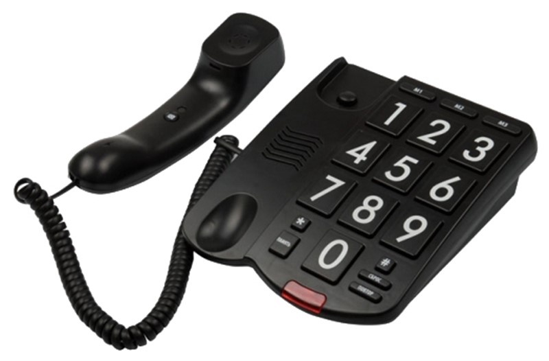 Телефон RITMIX RT-520 Black