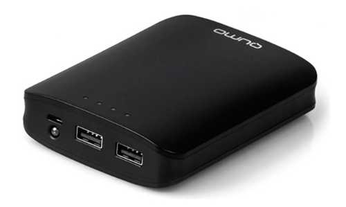    QUMO PowerAid 10400mAh black !