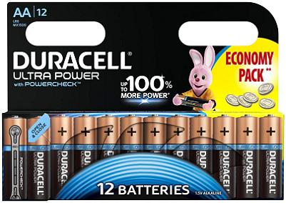 Элемент питания DURACELL ULTRA POWER LR6 BL-12