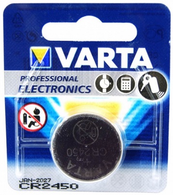 Элемент питания VARTA CR2450 BL-1