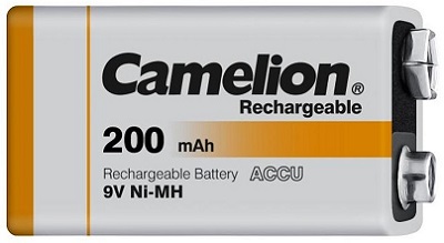 Аккумулятор CAMELION Крона NiMH 200mAh SP-1