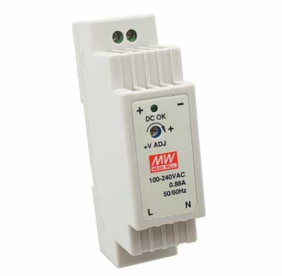     DIN -  DR-15-12 (AC-DC 12V 1.25A 15W)