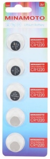 Элемент питания MINAMOTO CR1220 BL-5