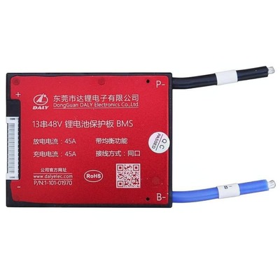 ����� �������� Li-ion 13S 48V 45A BMS-Li13-IP-327