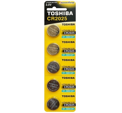    TOSHIBA CR2025  5 