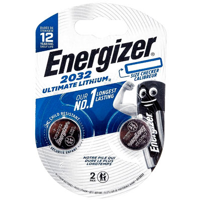   ENERGIZER Ultimate Lithium CR2032 BL-2