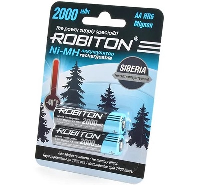  ROBITON SIBERIA AA 1.2V 2000mAh ()  2 