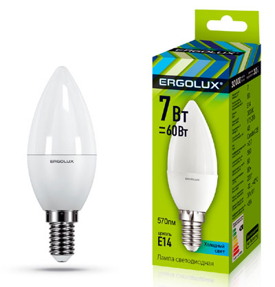 LED-35-7W-E14-3K.   7 . Ergolux